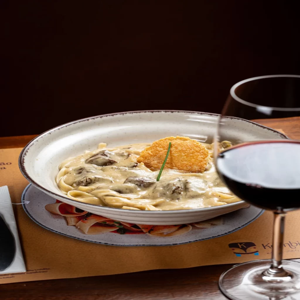 restaurante italiano alphaville com carta de vinhos